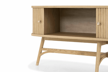 Nordic Oak Entertainment Unit at online8 furniture store Auckland