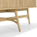 Nordic Oak Sideboard with Sliding Doors at online8 furniture store Auckland