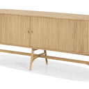 Nordic Oak Sideboard with Sliding Doors at online8 furniture store Auckland