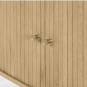 Nordic Oak Sideboard with Sliding Doors at online8 furniture store Auckland