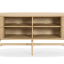 Nordic Oak Sideboard with Sliding Doors at online8 furniture store Auckland