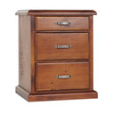 Normandy 3 Drawer Bedside Table at online8 furniture store Auckland