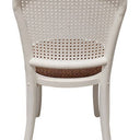Oak Dining Chair- Antique White at online8 furniture store Auckland