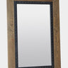 Oak Wall/Floor Mirror Iron Frame at online8 furniture store Auckland