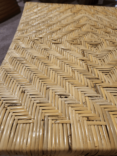 Occasional Chair - Teak & Rattan at online8 furniture store Auckland