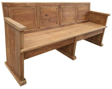 Old Pine Church Pew at online8 furniture store Auckland