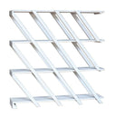 Old Pine Shelving Unit - Antique White at online8 furniture store Auckland