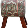 Old World Aztec-Inspired Stool at online8 furniture store Auckland
