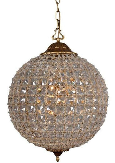 Orb Antique Chandelier Large at online8 furniture store Auckland