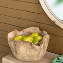 Organic Teak Bowl at online8 furniture store Auckland