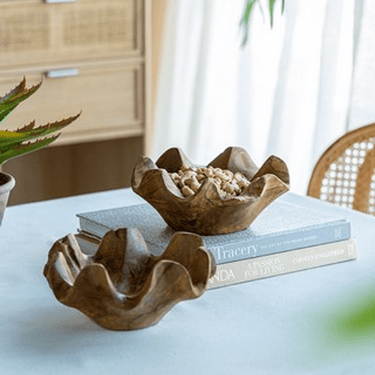 Organic Teak Root Bowl at online8 furniture store Auckland