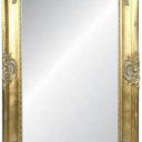 Ornate Bevelled Floor Mirror – Antique Gold at online8 furniture store Auckland