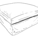 Ottoman - Frame at online8 furniture store Auckland