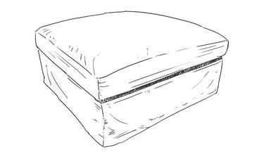 Ottoman - Frame at online8 furniture store Auckland