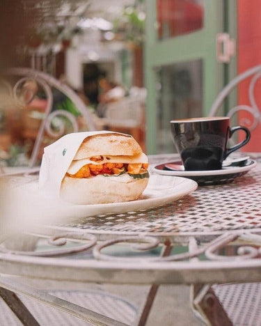 Outdoor Ornated Bistro Set - Antique Grey at online8 furniture store Auckland