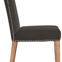 Pascal Dining Chair - Dark Grey Velvet at online8 furniture store Auckland