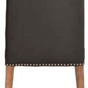 Pascal Dining Chair - Dark Grey Velvet at online8 furniture store Auckland