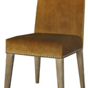 Pascal Dining Chair - Mustard Velvet at online8 furniture store Auckland