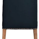 Pascal Dining Chair - Navy Blue Velvet at online8 furniture store Auckland