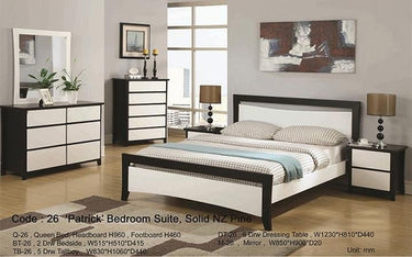Patrick Bed Frame at online8 furniture store Auckland