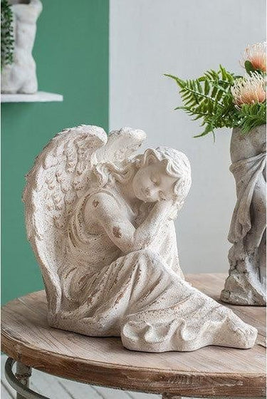 Peaceful Angel Decorative Accent Statue at online8 furniture store Auckland