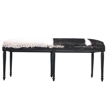 Peter Leather Bench Seat - 1300 at online8 furniture store Auckland