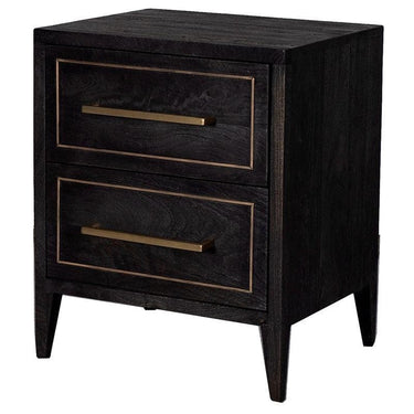 Petra 2 Drawer Bedside Table at online8 furniture store Auckland