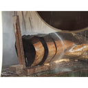 Petrified Wood Stump Stool at online8 furniture store Auckland