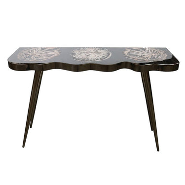 Petrified Wood Wave Console Table at online8 furniture store Auckland