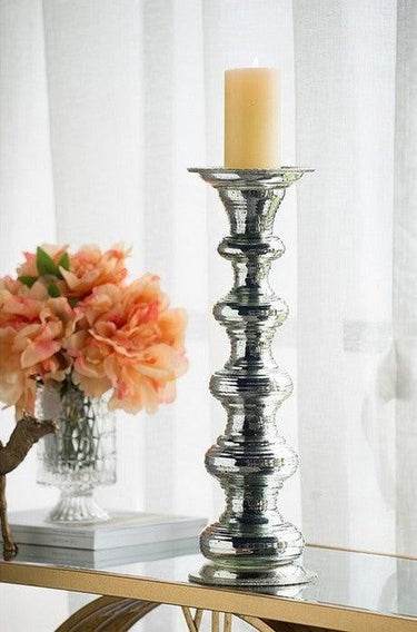 Pillar Candle Holder - Large at online8 furniture store Auckland