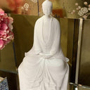 Powder Lady Figurine-Marble at online8 furniture store Auckland