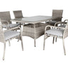 Priestly 7 Piece Outdoor Dining Set at online8 furniture store Auckland