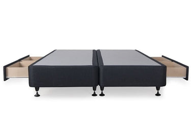 Queen Bed base With 4 Drawers - Split Base NZ Made at online8 furniture store Auckland
