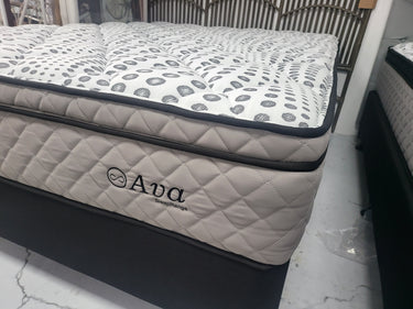Queen Bed- Mattress & Base with 4 Drawers at online8 furniture store Auckland