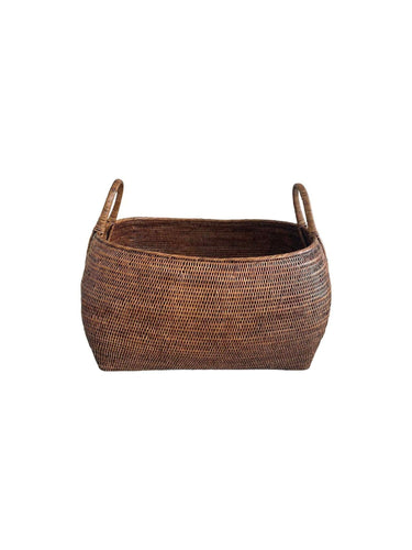 Rattan Basket With Handles at online8 furniture store Auckland