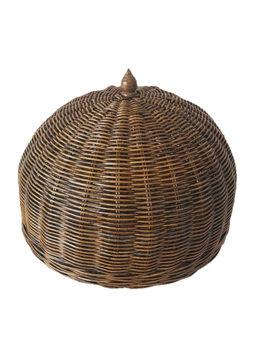 Rattan Food Dome Brown at online8 furniture store Auckland