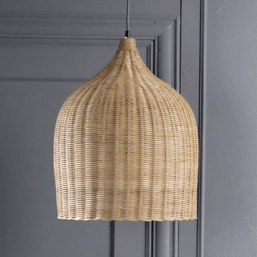 Rattan Hanging Light at online8 furniture store Auckland