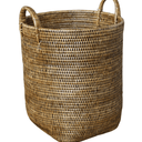 Rattan Laundry Basket with Handles at online8 furniture store Auckland