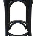 Rattan Seated Barstool - Antique Black at online8 furniture store Auckland