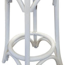 Rattan Seated Barstool - Antique White at online8 furniture store Auckland