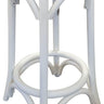 Rattan Seated Barstool - Antique White at online8 furniture store Auckland