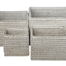 Rattan Stacking Boxes S/4 at online8 furniture store Auckland