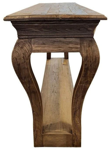 Reclaimed Elm Console Table at online8 furniture store Auckland
