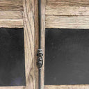 Reclaimed Oak Buffet Table with Zinc Panels at online8 furniture store Auckland