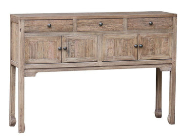 Reclaimed Oak Console Table at online8 furniture store Auckland