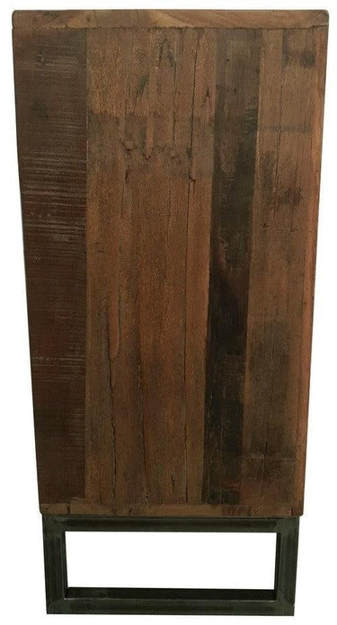 Reclaimed Wood Bedside Table at online8 furniture store Auckland