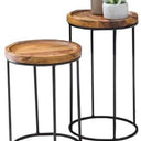 Remo Side Tables Nest of 2 at online8 furniture store Auckland