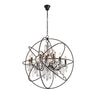 Rococo Globe 80cm Chandelier at online8 furniture store Auckland