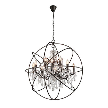 Rococo Globe 80cm Chandelier at online8 furniture store Auckland