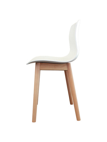 Romi Dining Chair White at online8 furniture store Auckland